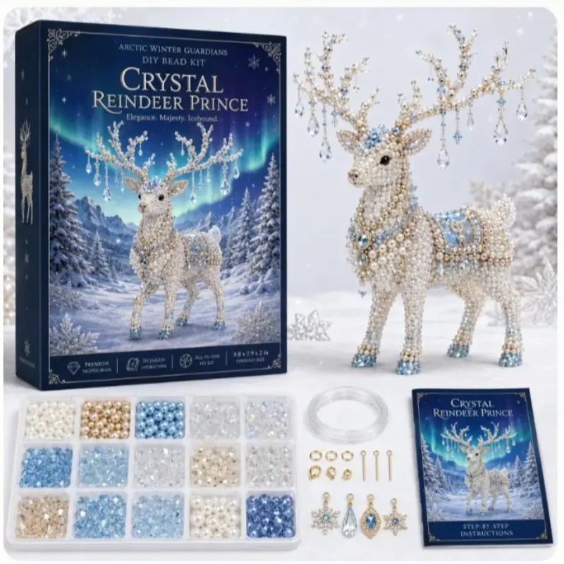 Arctic Winter Guardians DIY Bead Kit CollectionDIY Beads For Crafts