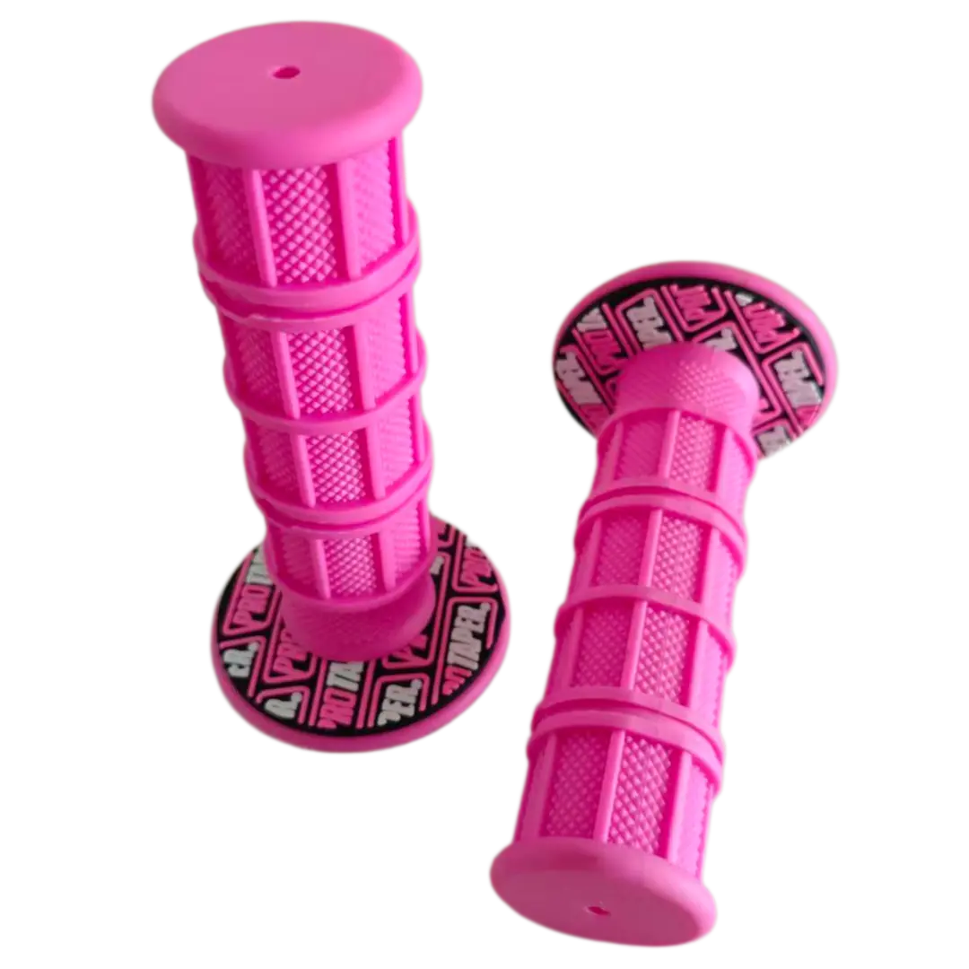 2 PCS Motorcycle Grips, Anti-Slip Rubber Dirt Bike Thruster Grip, Ergonomic Hand Bar End, Universal 7/8" Comfortable Handlebar Grips for Dirt Bike ATV Off Road