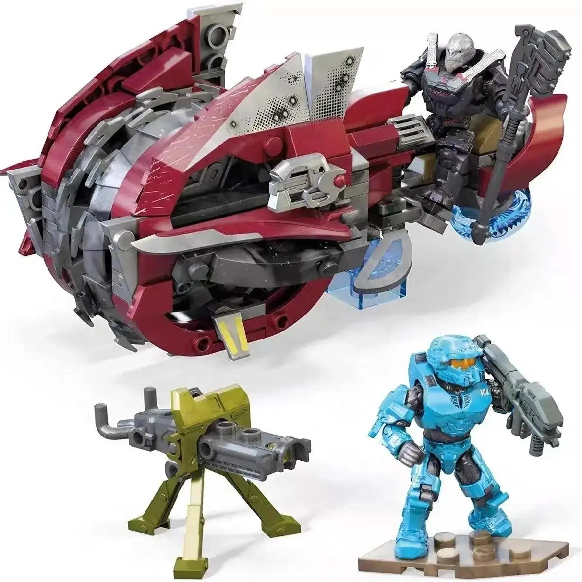Technical Construx Hot Wheels Motorcycle Building Block War Mech Robot  Motorbike Model Bricks Toy For Kid Adult Gift