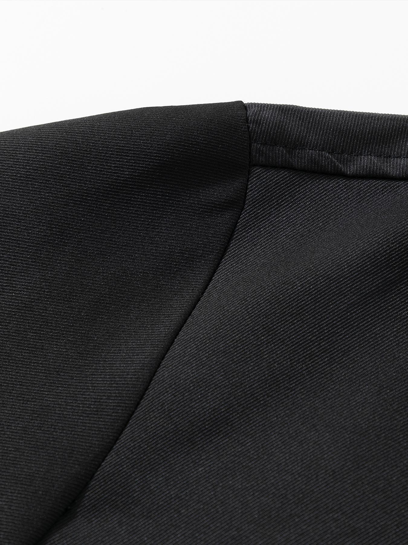 Men's Spring and Autumn Lightweight Casual Jacket - Simple Office Solid Color Light Business Style Collar Jacket, Button Front and Button Closure Design, Machine Washable, Polyester Fiber, Suitable for Daily Leisure, Work and Formal occasions