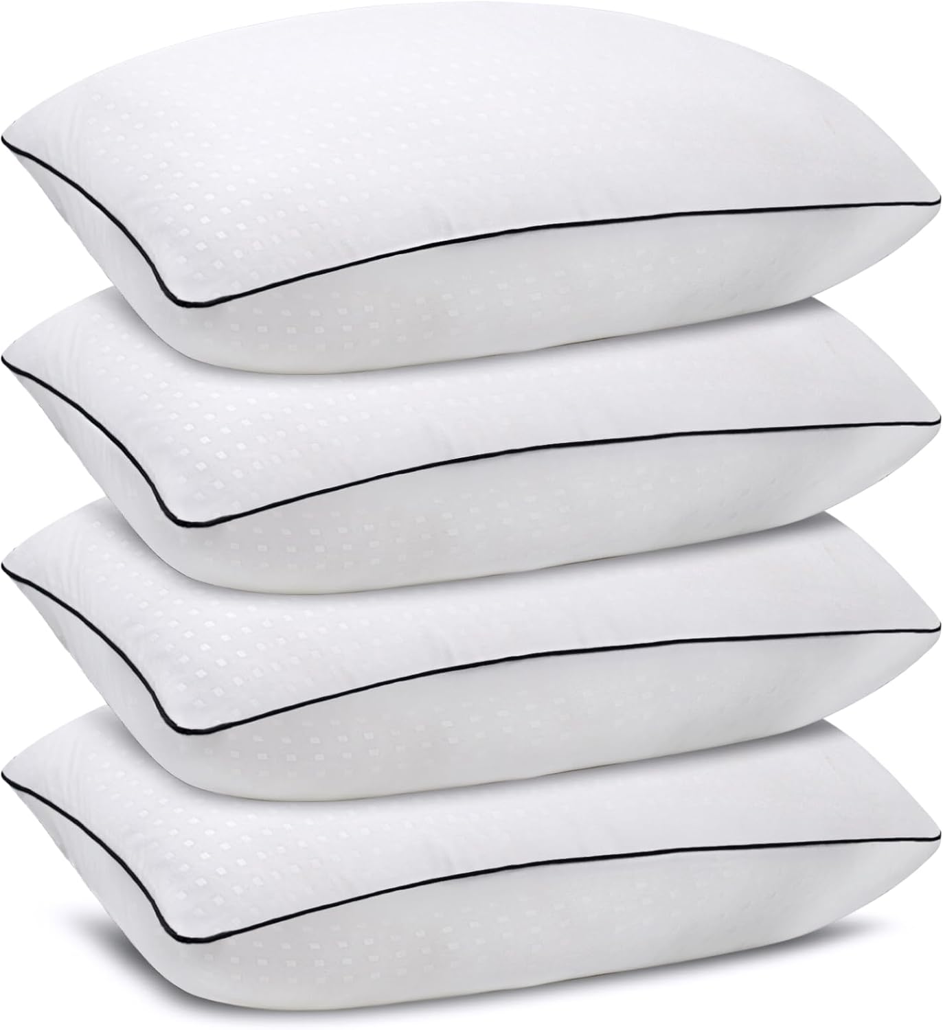 Premium Hotel Collection Bed Pillows 2-Pack - Advanced Support & Plush Comfort for All Sleep Positions Supportive Memory Foam pillow