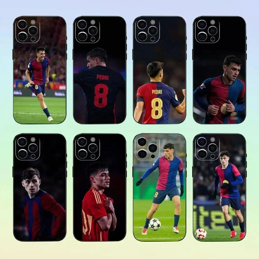 Pedri Barcelona Phone Case For iPhone 17 Promax 16 15 14 13 12 11 Plus Pro Max 17Air and Samsung S26 S25 S24 S23 S22 S21 FE Plus Ultra - Anti Drop Full Perfect Aesthetic Printed Soft TPU Case