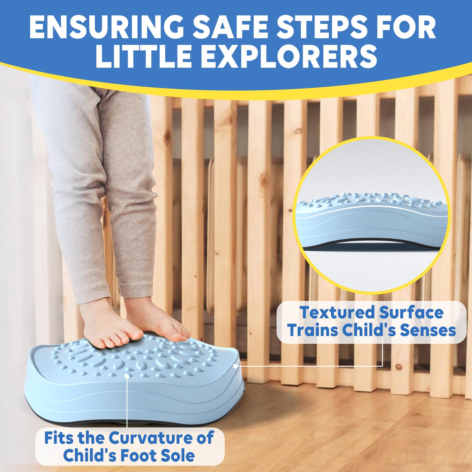 Lehoo Castle Stepping Stones for Kids, Non-Slip Stepping Stones, Indoor & Outdoor Toys, Obstacle Course, Sensory Balance Stepping Stones, outdoorfun