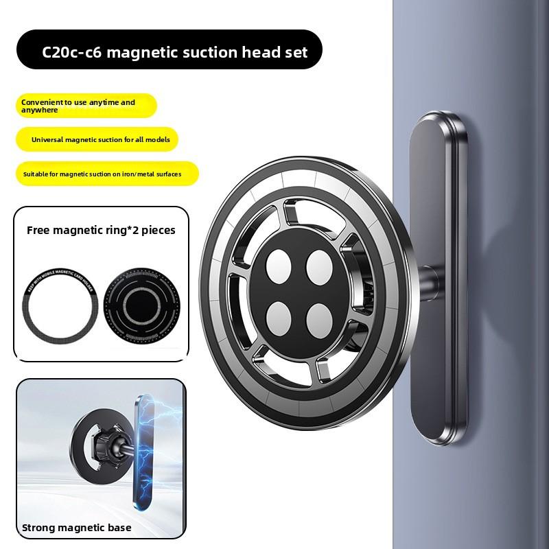 Silicone Foldable Magnetic Multi-Purpose Phone Holder - Magnetic Adsorption Mount for Golf Cart, Vehicle Use - Hands-Free, Multi-Model Compatibility for Vehicle Users crossbody strap, Workout, Phone Holder For Car