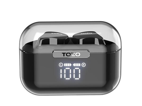 TOZO-Crystal Buds Bluetooth 5.3 True Wireless Stereo Earbuds IPX8 Waterproof Audio Digital Earphones Headphone Space Electronic Headset in-ear earphone FathersDayGift TOZO-Crystal Buds Bluetooth 5.3 True Wireless Stereo Earbuds IPX8 Waterproof Audio Digital Earphones Headphone Space Electronic Headset in-ear earphone FathersDayGift