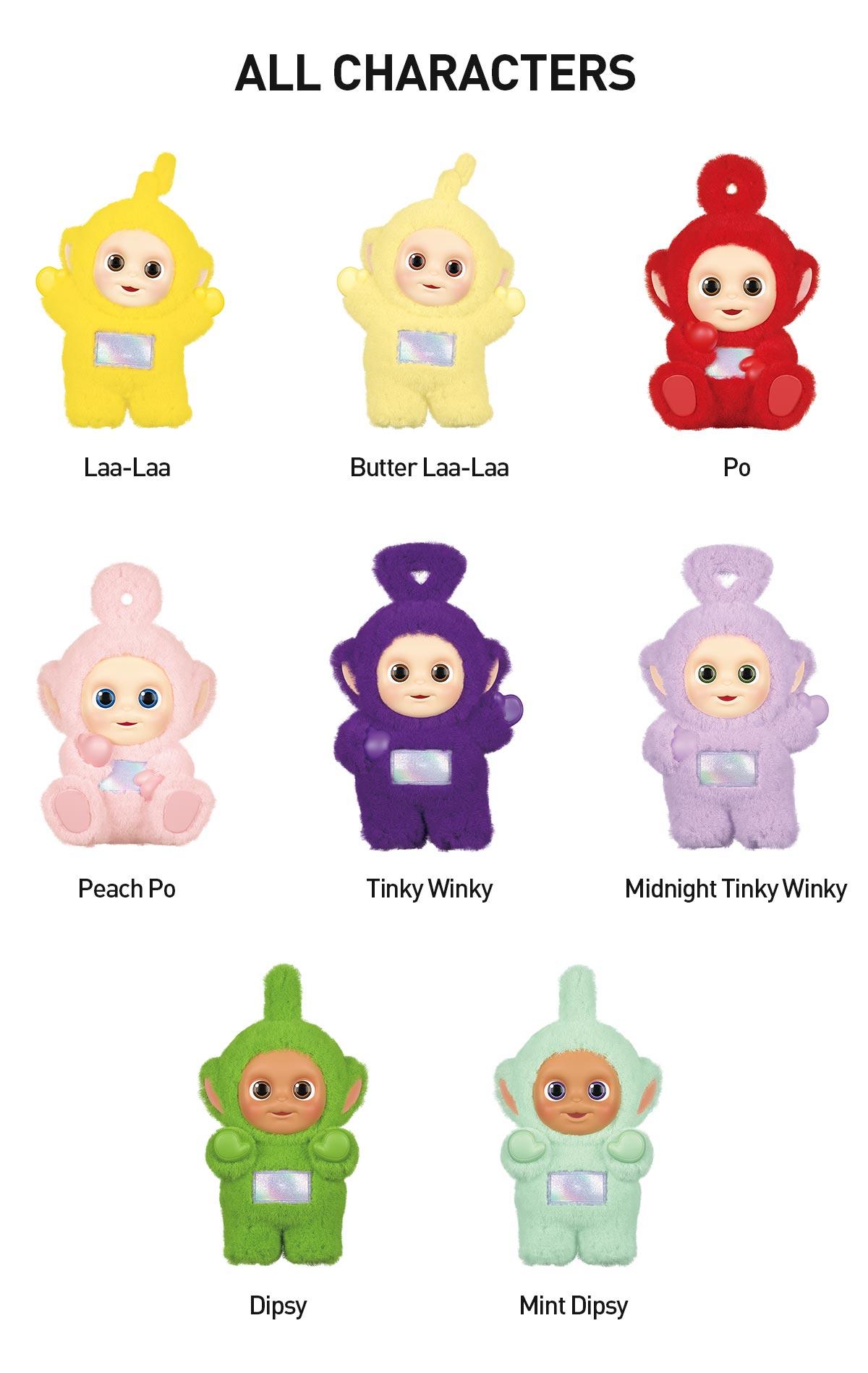 POP MART Teletubbies Vibrancy Series Figures POP MART Teletubbies Vibrancy Series Figures