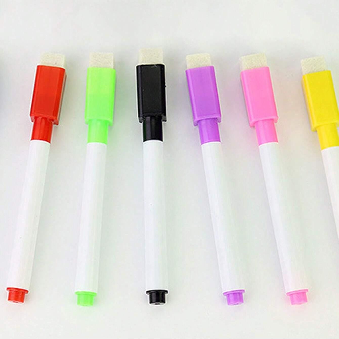 50-Piece Dry Erase Pen Set with Rubber Caps, Mini Whiteboard & Blackboard Pens, Lightweight, No Power Needed, Ideal for Office & Classroom Use