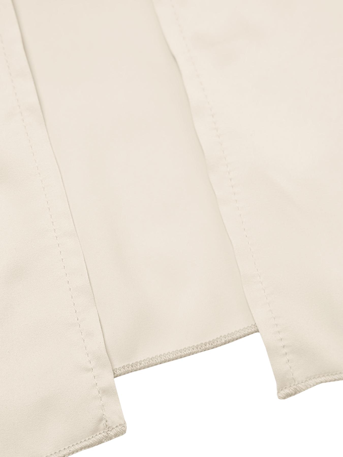 Elegant Chic Sleeveless Deep V Neck Fitted Dress, High Waist Drawstring Bowknot Umbrella Hem Slit, Perfect for Formal Evening Parties and Casual