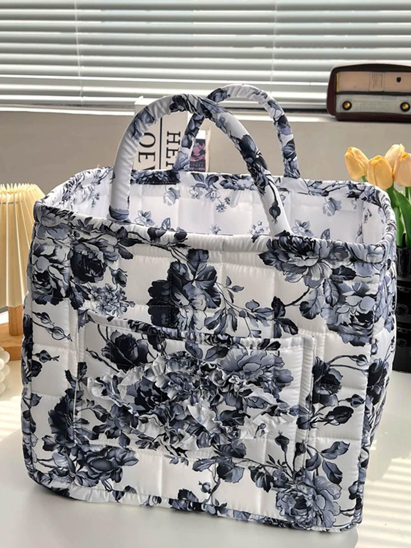 Car Interior Storage Basket, Clothing Book WorkSupplies Home Organizer Bag, Space Saving Multi-Purpose Car Accessory