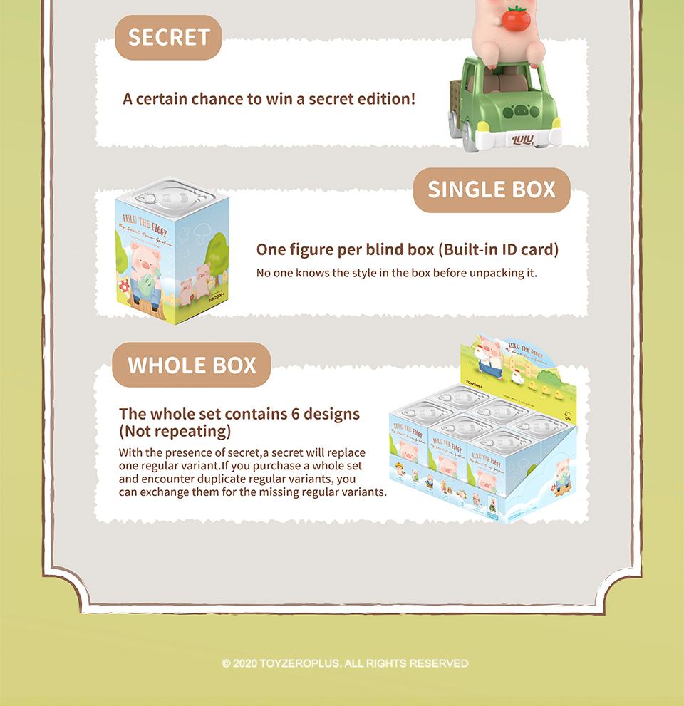 52TOYS Lulu The Piggy My Sweet Farm Garden Kawaii Creative Gift Room Decor Desktop Decoration Gift for Birthday Party 52TOYS Lulu The Piggy My Sweet Farm Garden Kawaii Creative Gift Room Decor Desktop Decoration Gift for Birthday Party