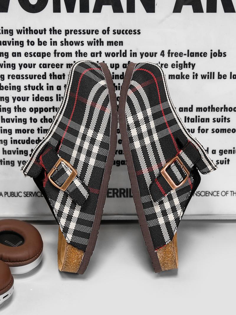 Unisex Soft Wood Insole Slippers, Round Toe Design, Adjustable Buckle, Comfortable for Men and Women, Classic All-Season Outdoor Beach Shoes, Casual Shoes Clogs Unisex Soft Wood Insole Slippers, Round Toe Design, Adjustable Buckle, Comfortable for Men and Women, Classic All-Season Outdoor Beach Shoes, Casual Shoes Clogs