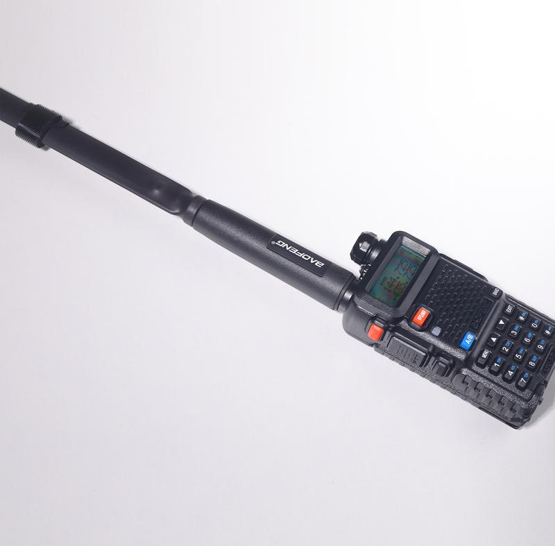 【2025 Newest】BAOFENG Upgraded Ham Radio Antenna 18.89" Foldable High Gain |Boost VHF/UHF Signal Multi-Compatible for Baofeng Walkie Talkie UV-5R/5RH/5RM/K5PLUS/AR-152 Audio Products