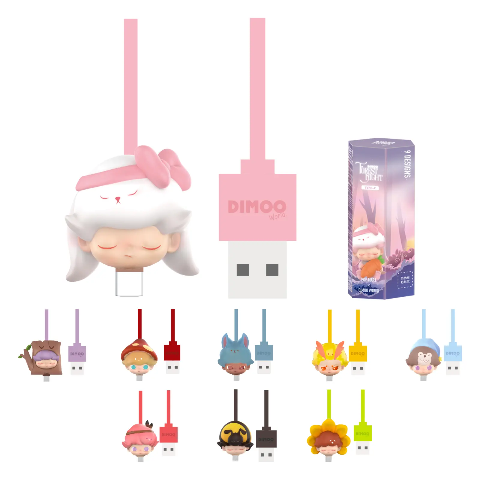 DIMOO Forest Night Series-Cable Blind Box - TikTok Shop