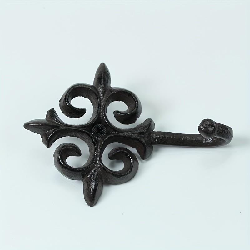 Vintage Cast Iron Wall Hook, Spear Head Hanging Rack, Durable Wall Mounted Clothes Key Bag Holder, Home Decor Hook, Indoor Outdoor Use
