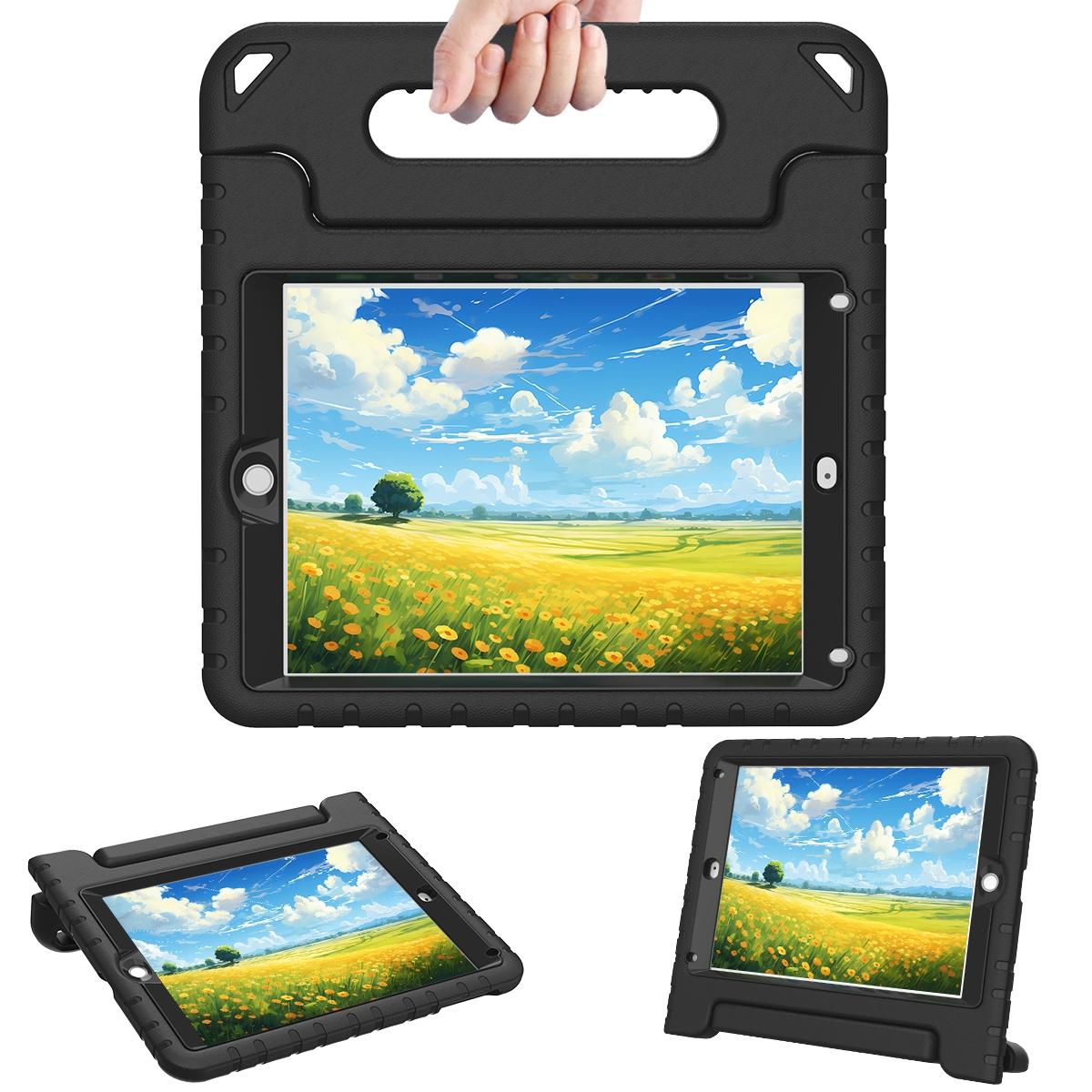 iPad Series Protective Case with Screen Protector, Shockproof Foldable Handle Stand, Durable iPad Cover, Tablet Protective Cover Accessories