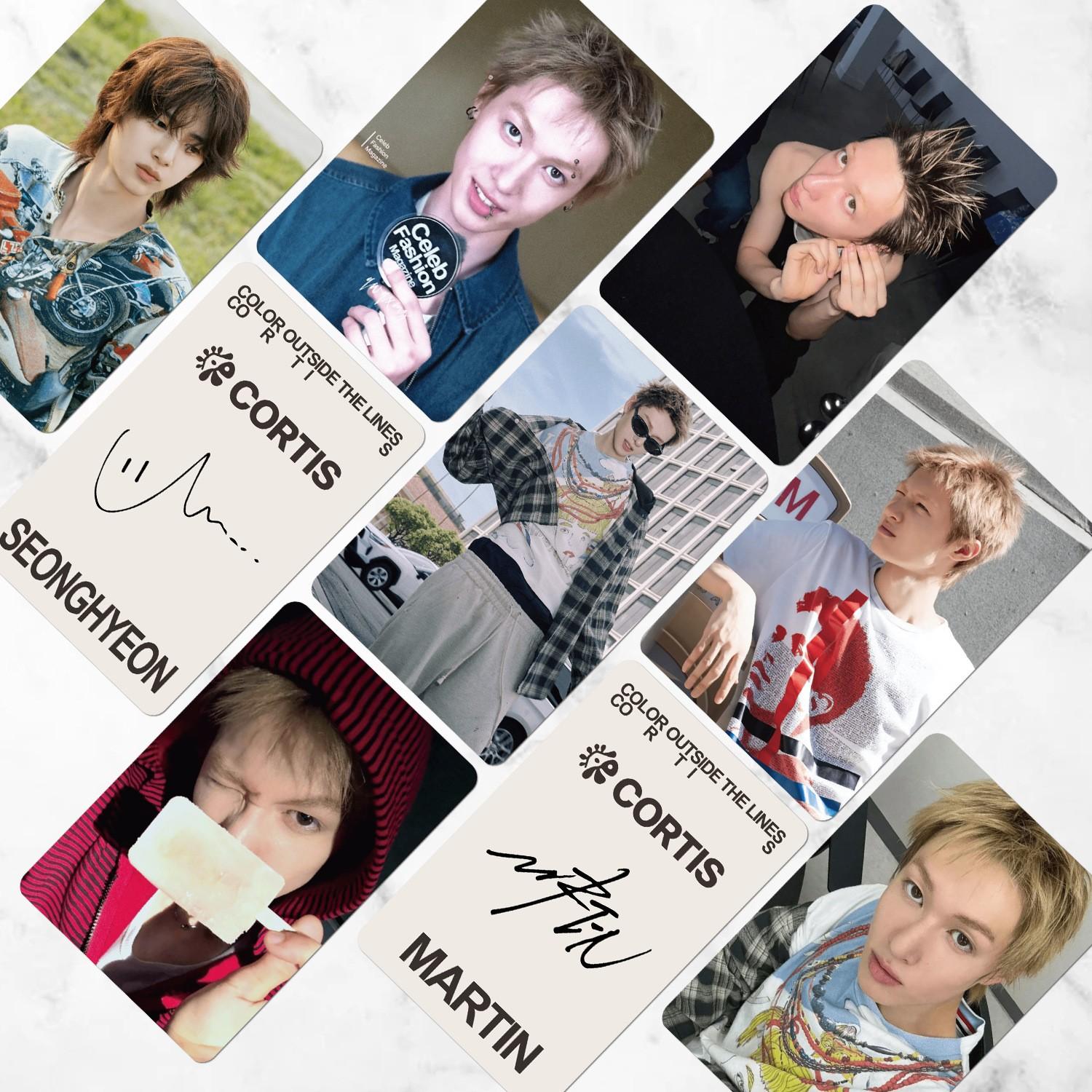 K-Pop Idol Theme Laser Cards 55 Pieces, Unique High-Definition Print, Star Collection Memorabilia Set, Complete Card Pack