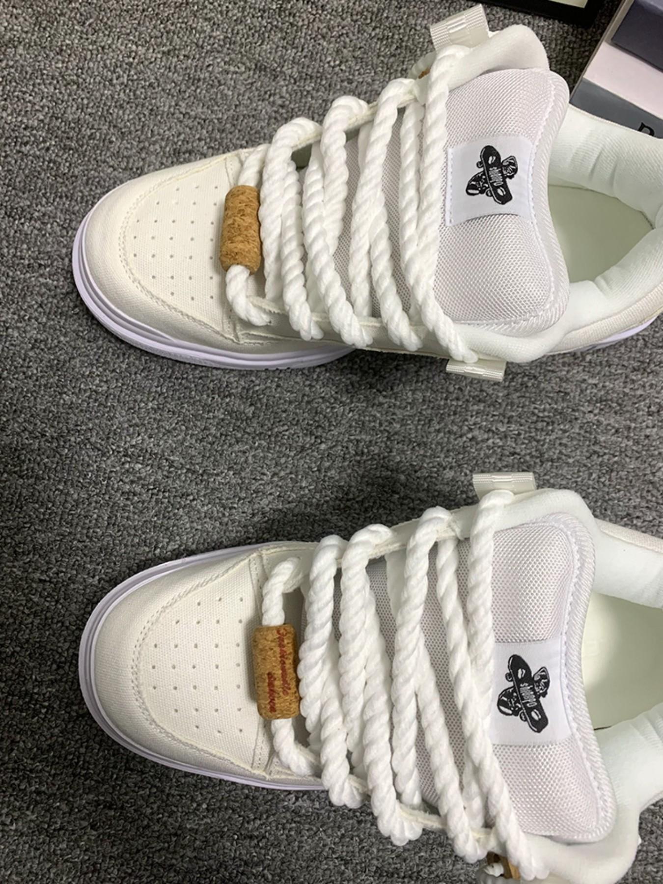 Men's Casual Canvas Shoes, Large Size 48, Breathable Round Toe Flatforms, Anti-Slip Rubber Sole, Unisex Couple Sneakers, All-Season Comfort