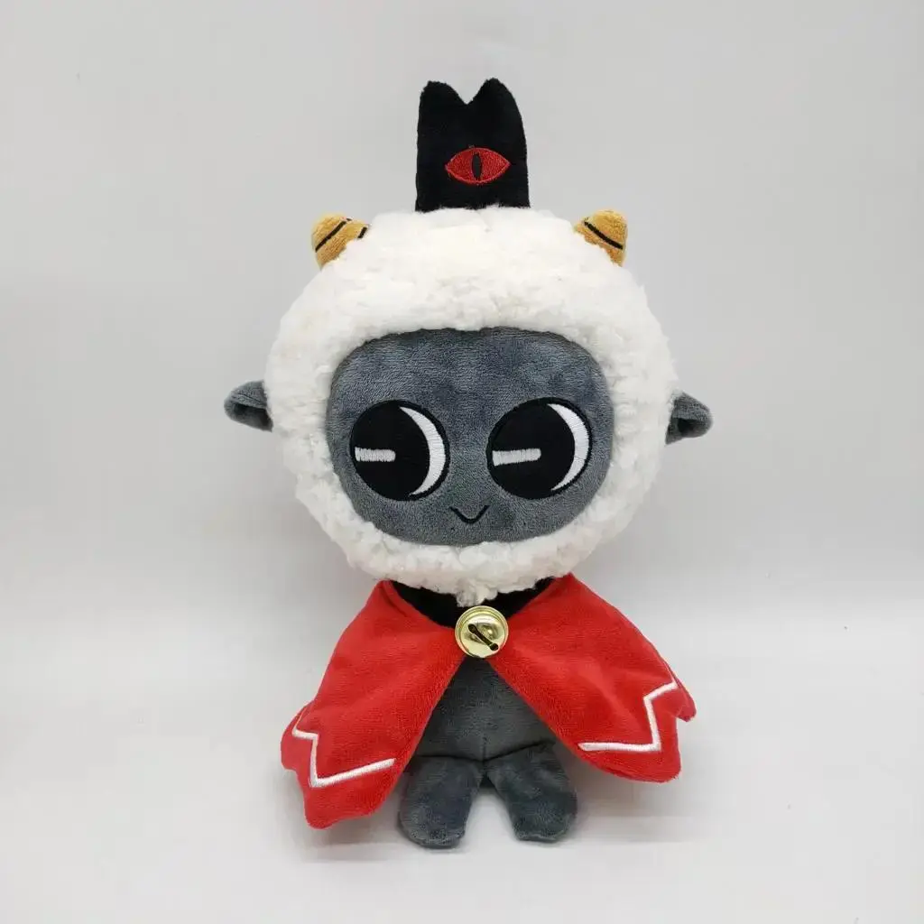 2026 Hot selling toys NEW 26CM Kawaii Lamb Plush Toys Cult of the Lamb Plush Doll Soft Stuffed Animal Sheep Plushes Game Doll Toys for Children Gifts Internet-famous toy