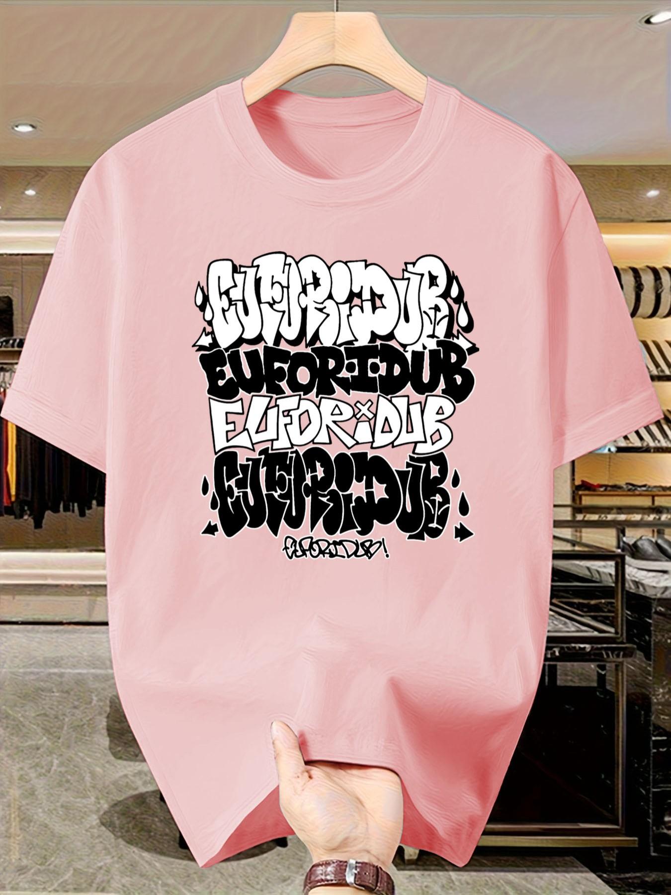 Graffiti T-Shirt Alert! Wild Style Print, Essential Streetwear Top, Short Sleeve Slim-Fit Casual Tee, Perfect for Urban Fashion