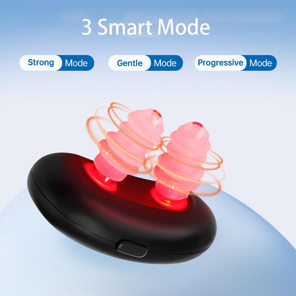 Light Nasal Soothing Device, Nose & Sinuses Discomfort Nasal Soothing Device for Congestion Nose Care with 4 Silicone Sleeves