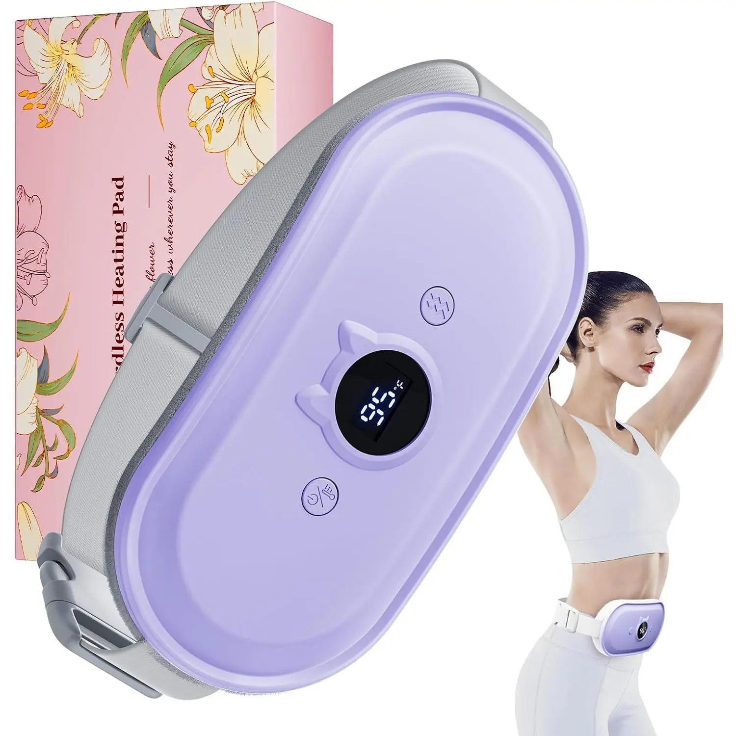 Heating Pad for Period Cramps,Portable Electric Heating Pad for Back