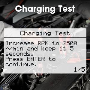 TOPDON BT100 Battery Tester,12V 100-2000CCA Car Battery Tester with Cranking Charging Tests, Ideal for DIYers & Auto Repair Shops