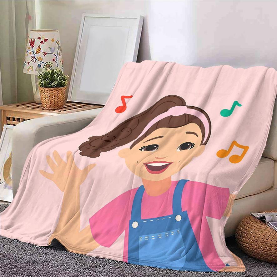 Rachel Theme Flannel Blanket, Large Soft Lightweight Warm, Perfect for Bed Sofa Office Camping Travel, Christmas Winter Gift
