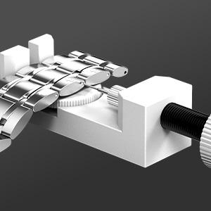 JOREST Watch Repair Tool Kit, Battery Replacement & Strap Adjustment, Wrench Opening Back Cover, Case Opener, Link Remover, Bracelet Resizing, Band Pin Removal, Screwdriver, Spring Bar