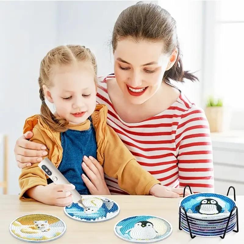 Electric Diamond Painting Brush, Wireless Suction Diamond Paintbrush, Rechargeable, Adjustable Suction Modes, Adult & Kids, Perfect Gift, Diamond Art Tool