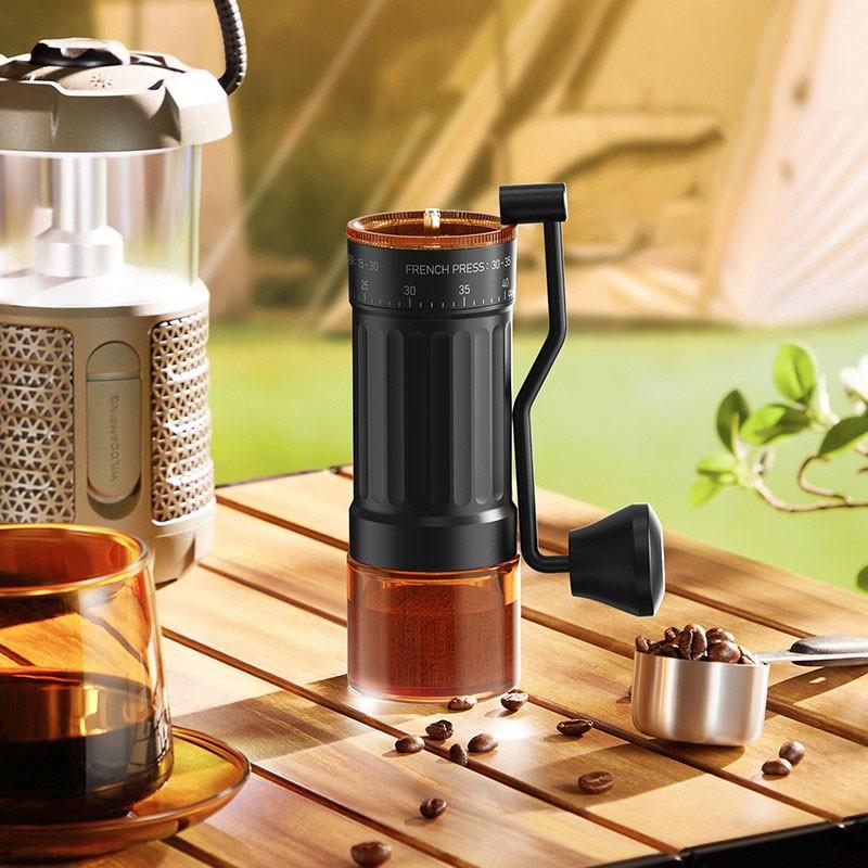 Manual Coffee Grinder, Handheld Espresso Mill, Portable Grind Machine, Ideal for Home & Office Use, Easy-To-Use Coffee Tool