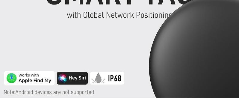 GPS Tracker ,Mini Trackers Device with Weatherproof Magnetic Case-No Monthly (iOS Only) Fee-Best Hidden GPS Trackers,Anti-lost Device,Works with Apple Find My  fathersdaygift