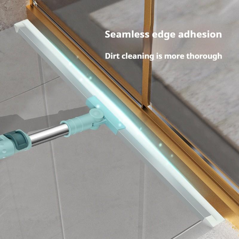 Multifunctional Silicone Floor Scraper, Extendable Glass Squeegee, Magic Silicone Broom, Home Kitchen Bathroom Cleaner Tool