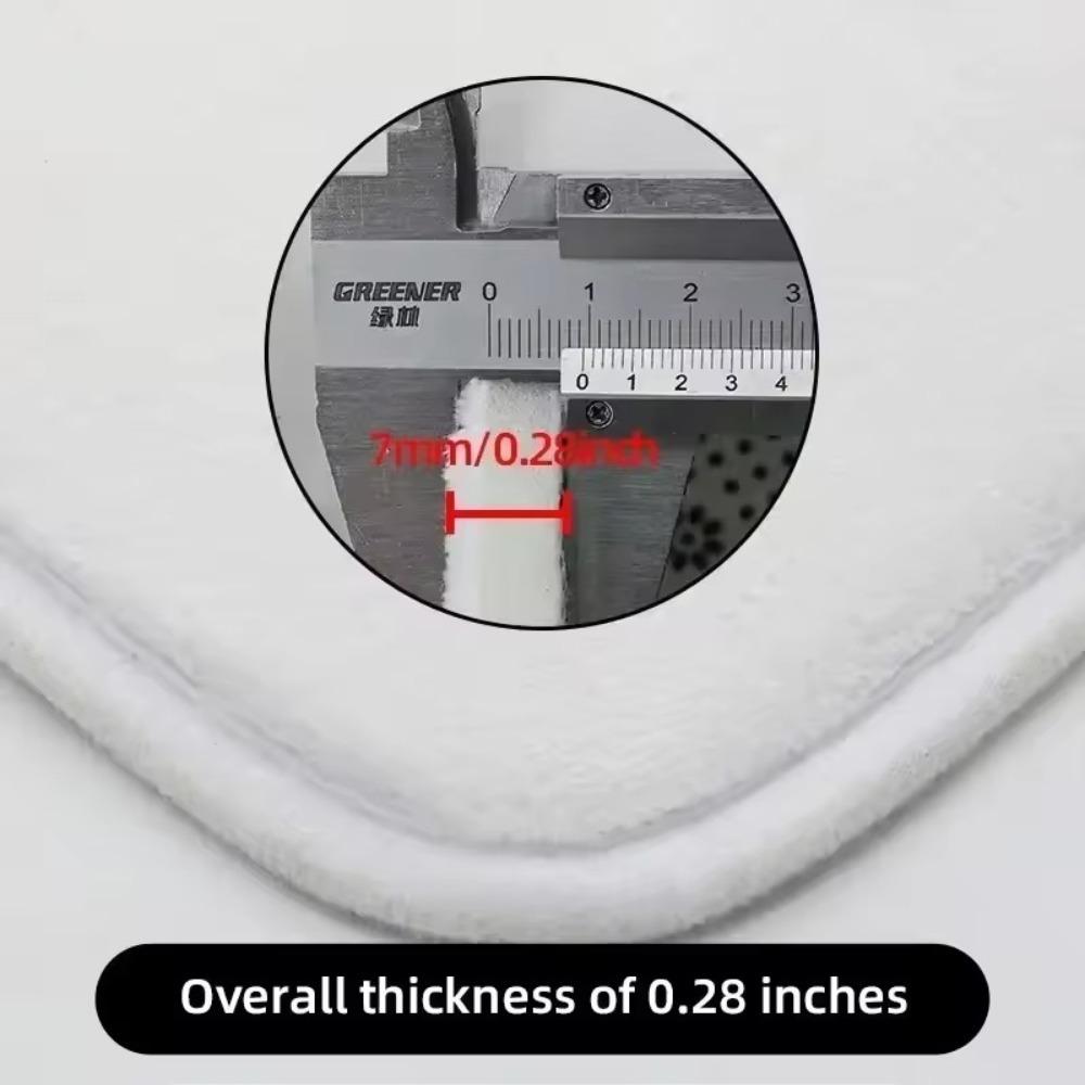 Grey White Marble 3 Piece Bathroom Rug Set Includes Bath Rug, Contour Mat and Toilet Lid Cover, Machine Washable, Super Soft Microfiber & Non Slip Bath Rugs with Rubber Backing