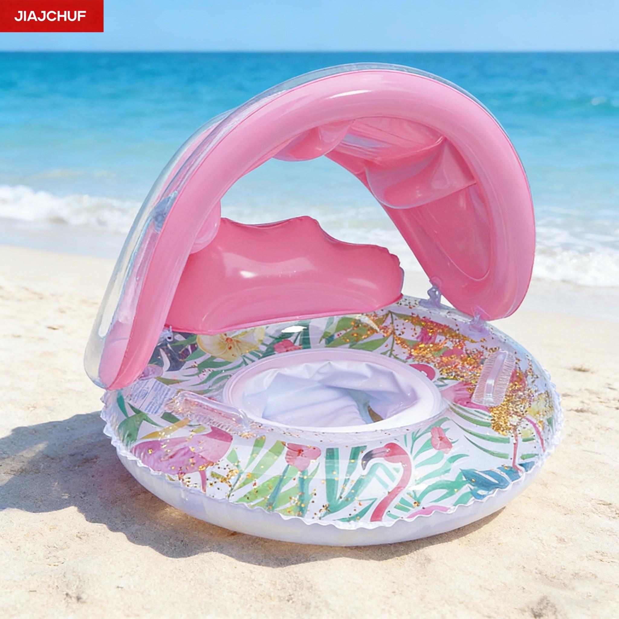 1pc Thickened Swimming Ring PVC Material, Suitable for Indoor Pools, Durable Swim Buoyancy Aid, Perfect for Pool Safety