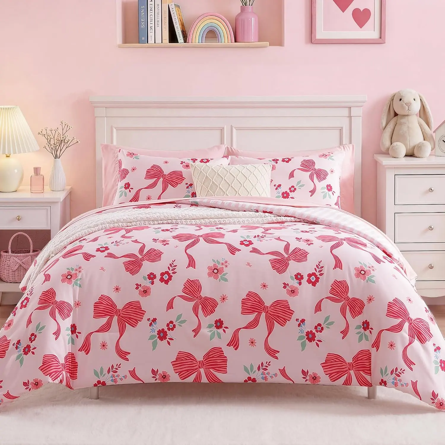 Botanical Pink Bow