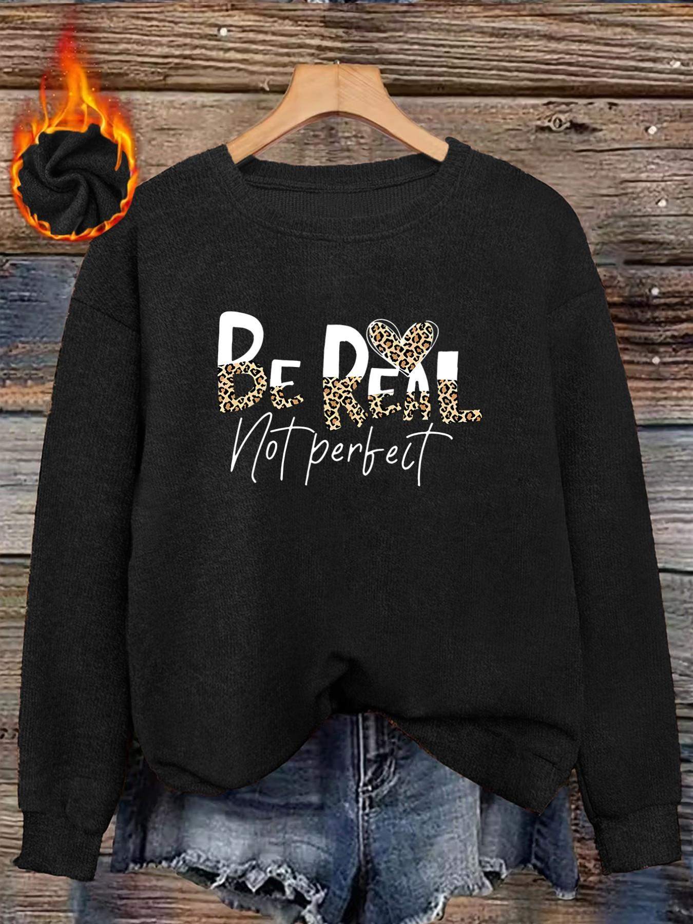 Women's Leopard Print Fitted Sweater, Casual Round Neck Knit Top, Fall & Winter Fashion, Warm and Comfortable, Daily Wear