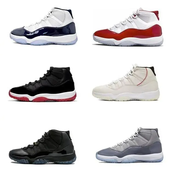 With label 11 basketball shoes No. 45 men's and women's board shoes
