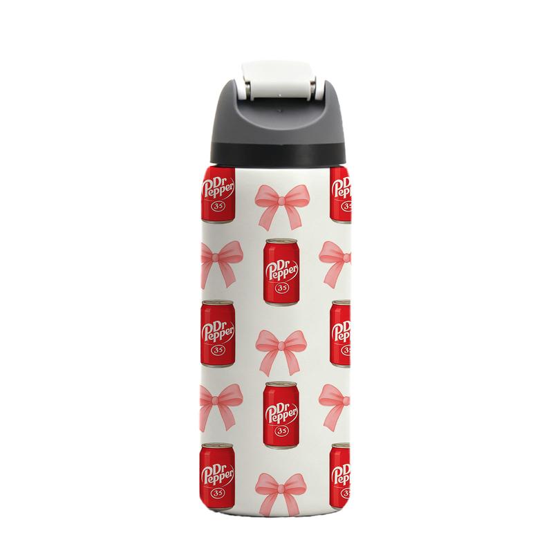 19/24/32oz Double-Wall Vacuum Cup, Insulated Leak-Proof Skinny Thermal Mug Tumbler Drinkware for Hot & Cold Drinks, Keeps Drinks Hot for 12h & Cold for 24h, Stainless Steel Heart Design, Perfect Holiday, Valentine's Day & Birthday Gift for Women & Men