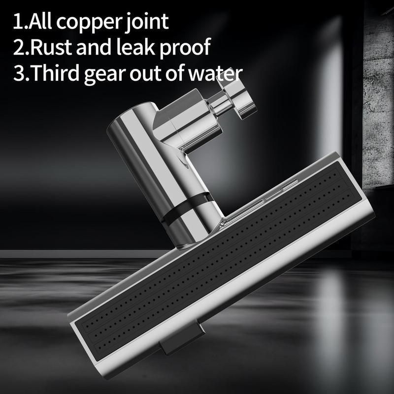 Multi-Functional Three-In-One Kitchen Faucet, Touch Rotating Nozzle, Sink Extender, Fruit Vegetable Cleaner, Kitchen Accessories, Faucet for Kitchen Sink, Rotatable Rotary Faucet