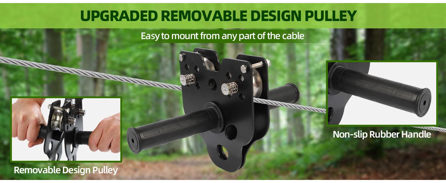 60-200FT Backyard Zip Line Kit for Kids and Adult Up to 400LBS with Stainless Steel Ziplines Spring Brake and Safety Harness, Outdoor Christmas and Birthday Gifts for Kids 60-200FT Backyard Zip Line Kit for Kids and Adult Up to 400LBS with Stainless Steel Ziplines Spring Brake and Safety Harness, Outdoor Christmas and Birthday Gifts for Kids