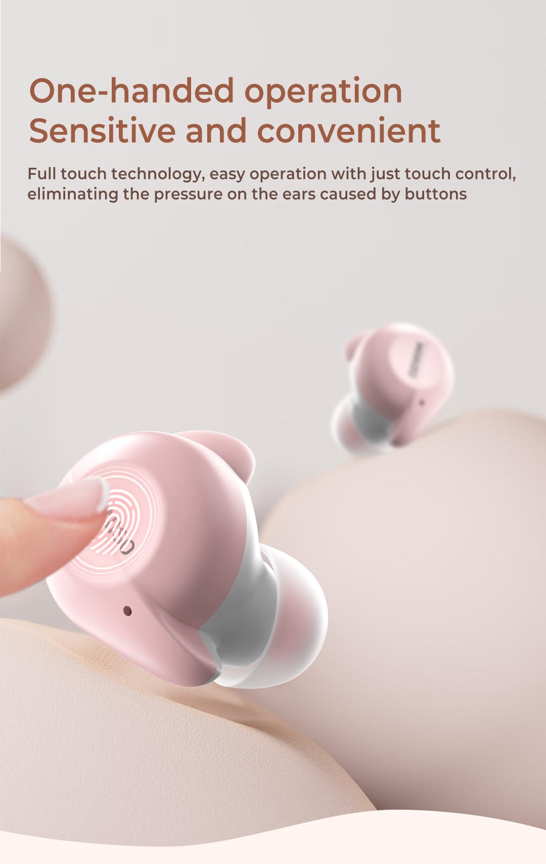 MINISO X51 True Wireless Bluetooth Earphone Noise Cancellation Mini Earbuds With Mic MINISO X51 True Wireless Bluetooth Earphone Noise Cancellation Mini Earbuds With Mic
