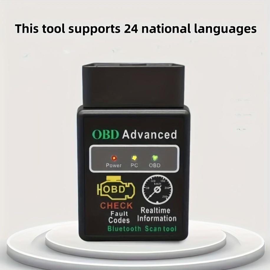 Obd2 Scanner for Car Diagnostics, Automotive Scan Tool, Compatible with iOS & Android, No Batteries Required, Essential Tool for Vehicle Maintenance