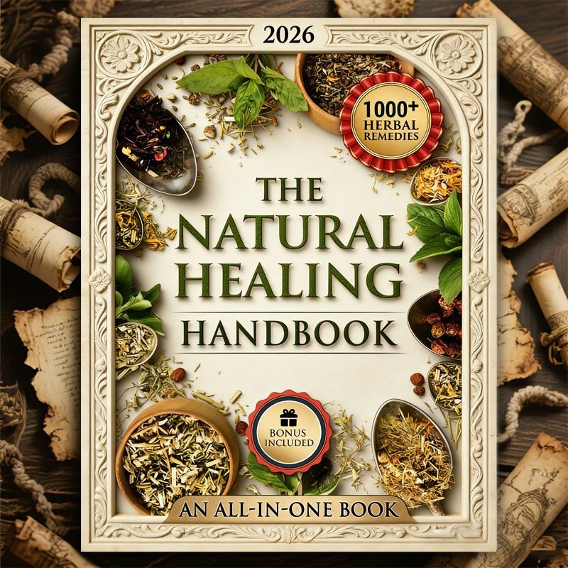 Natural Healing Handbook: 1,000+ Powerful Head-to-Toe Herbal Remedies, Unlock The Healing Power of Nature With The Natural Healing Handbook