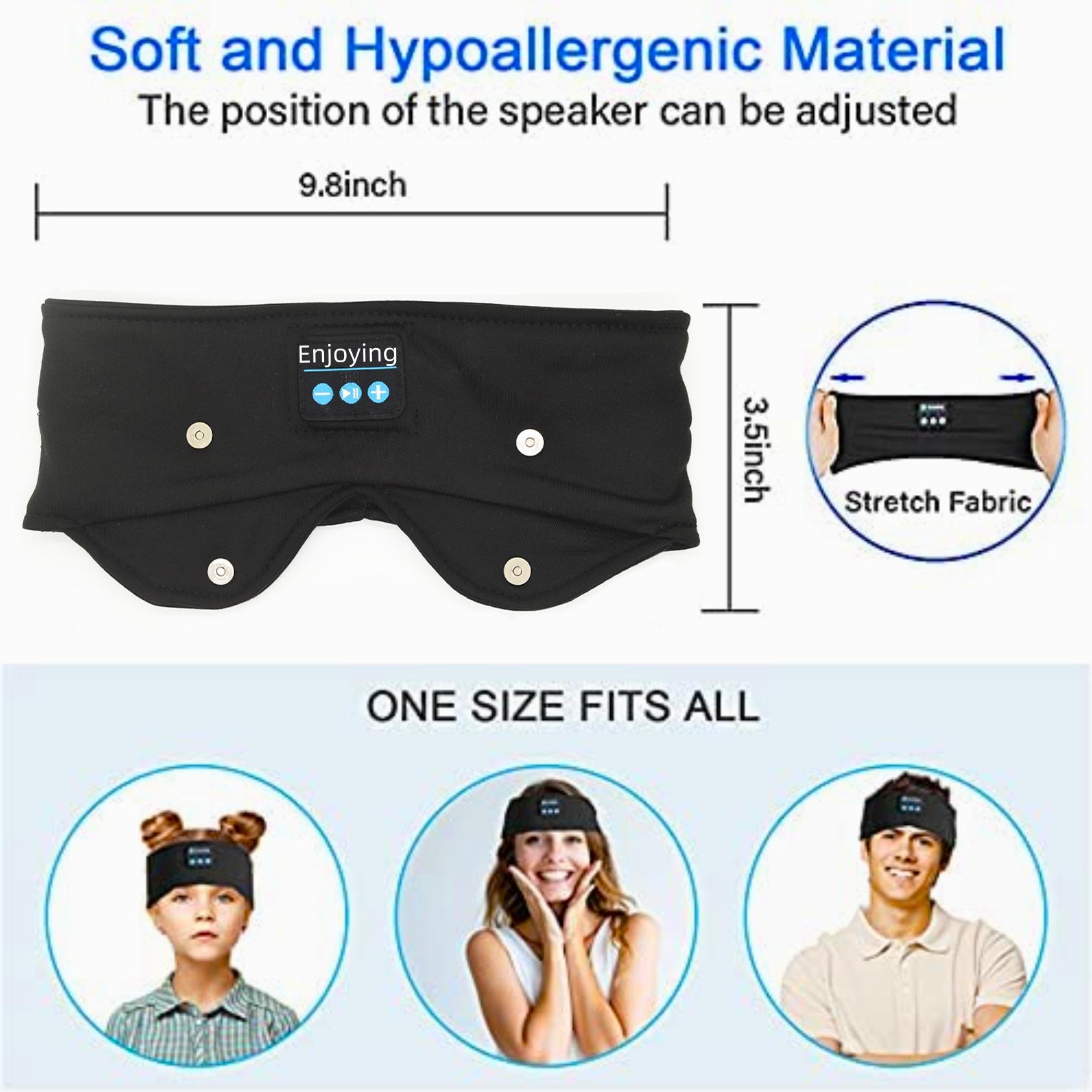 Sleep Headphones Bluetooth Headband, Sports Wireless Earphones Sweat Resistant Earbuds with HD Stereo Speakers for Workout Running Cool Gadgets Unique Gifts Sleep Headphones Bluetooth Headband, Sports Wireless Earphones Sweat Resistant Earbuds with HD Stereo Speakers for Workout Running Cool Gadgets Unique Gifts