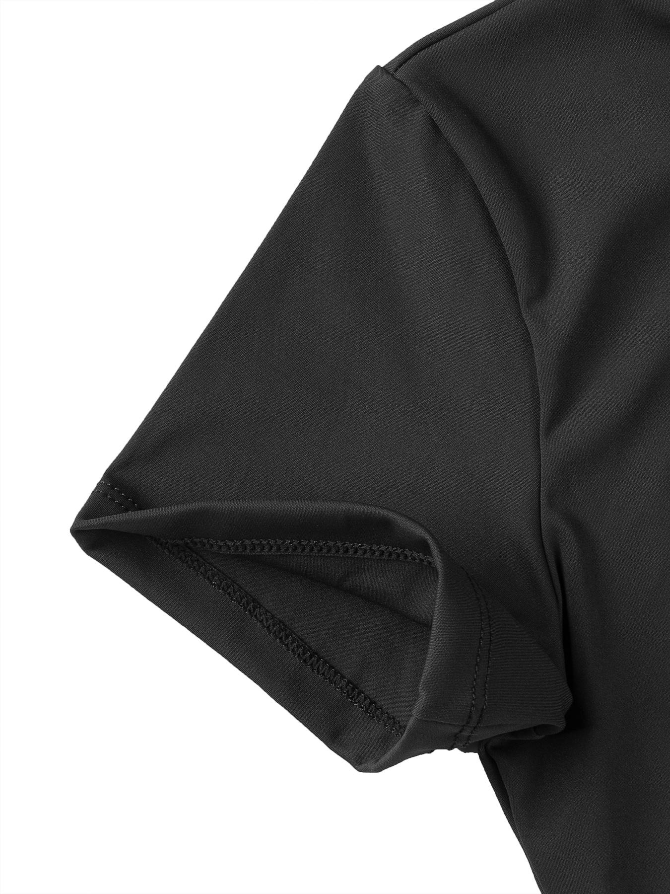 Women's Sport Yoga 2-Piece Set, Plain Short Sleeve T-Shirt and High Waist Shorts, Breathable Gym Running, All Seasons