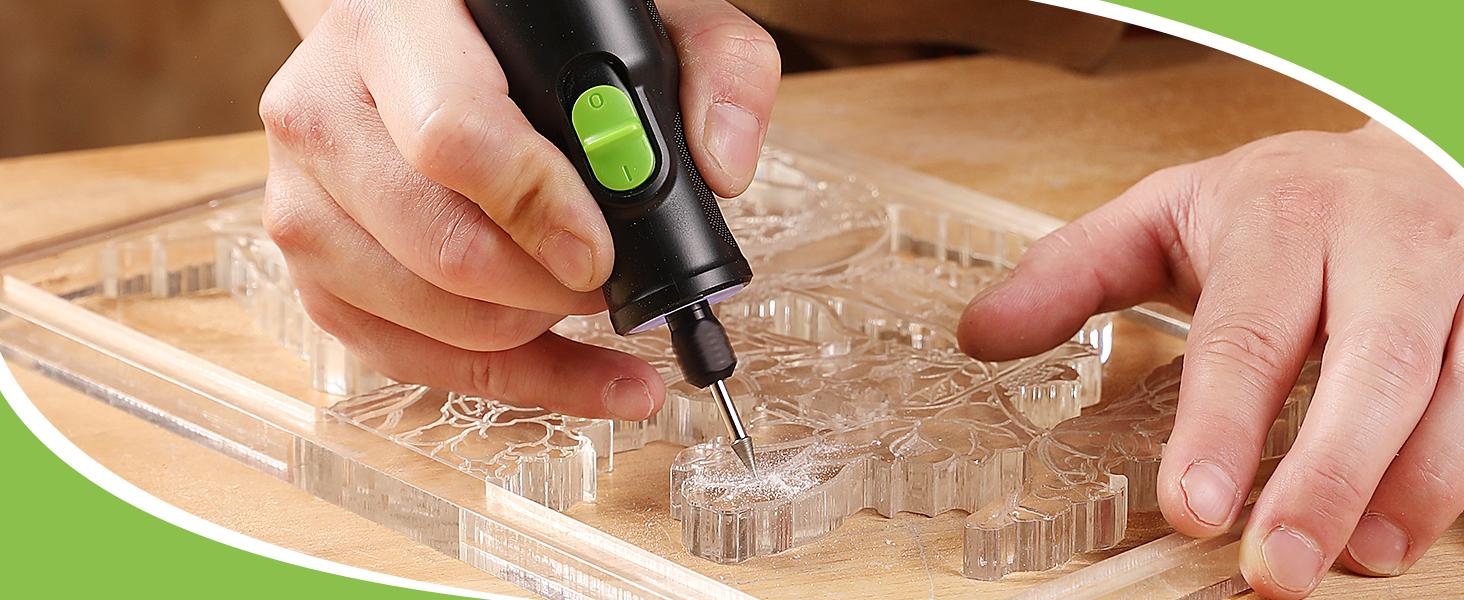 #JumpstartSale WORKPRO Cordless Rotary Tool, 8V Rotary Tool Kit with 117 Accessories, 6 Variable Speed, Type-C Charging, LED Work Light, Power Rotary Tool for Sanding, Polishing, Engraving, Drilling, Cutting, DIY