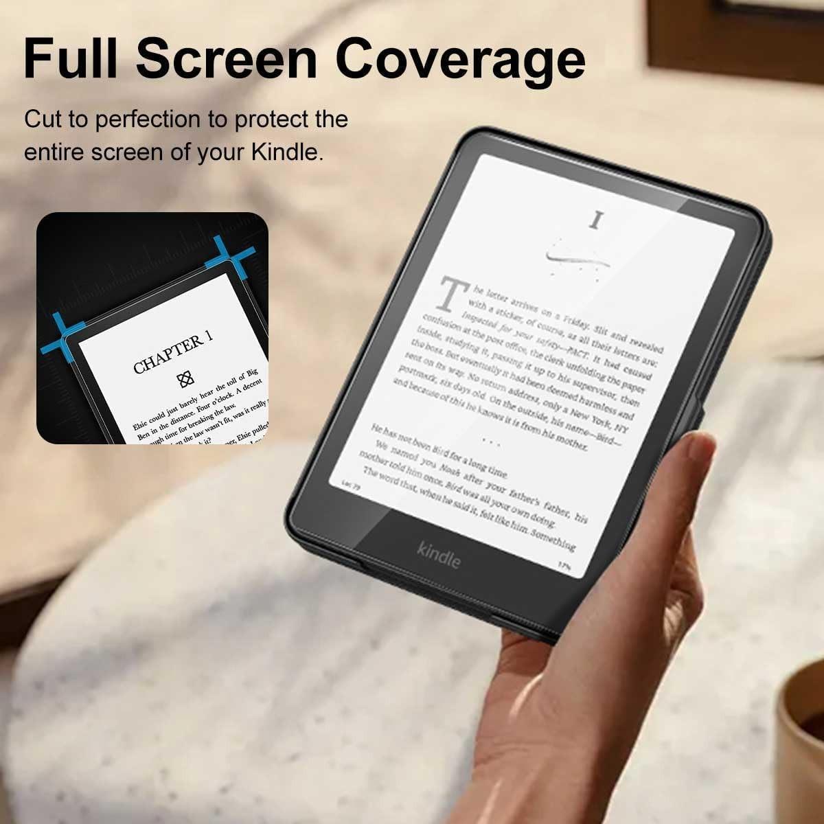 [2 Pack] T Tersely Screen Protector for 7 Inch New Kindle Paperwhite 12th Gen or Kindle Color Soft 1st Gen Signature Edition Tablet Protector