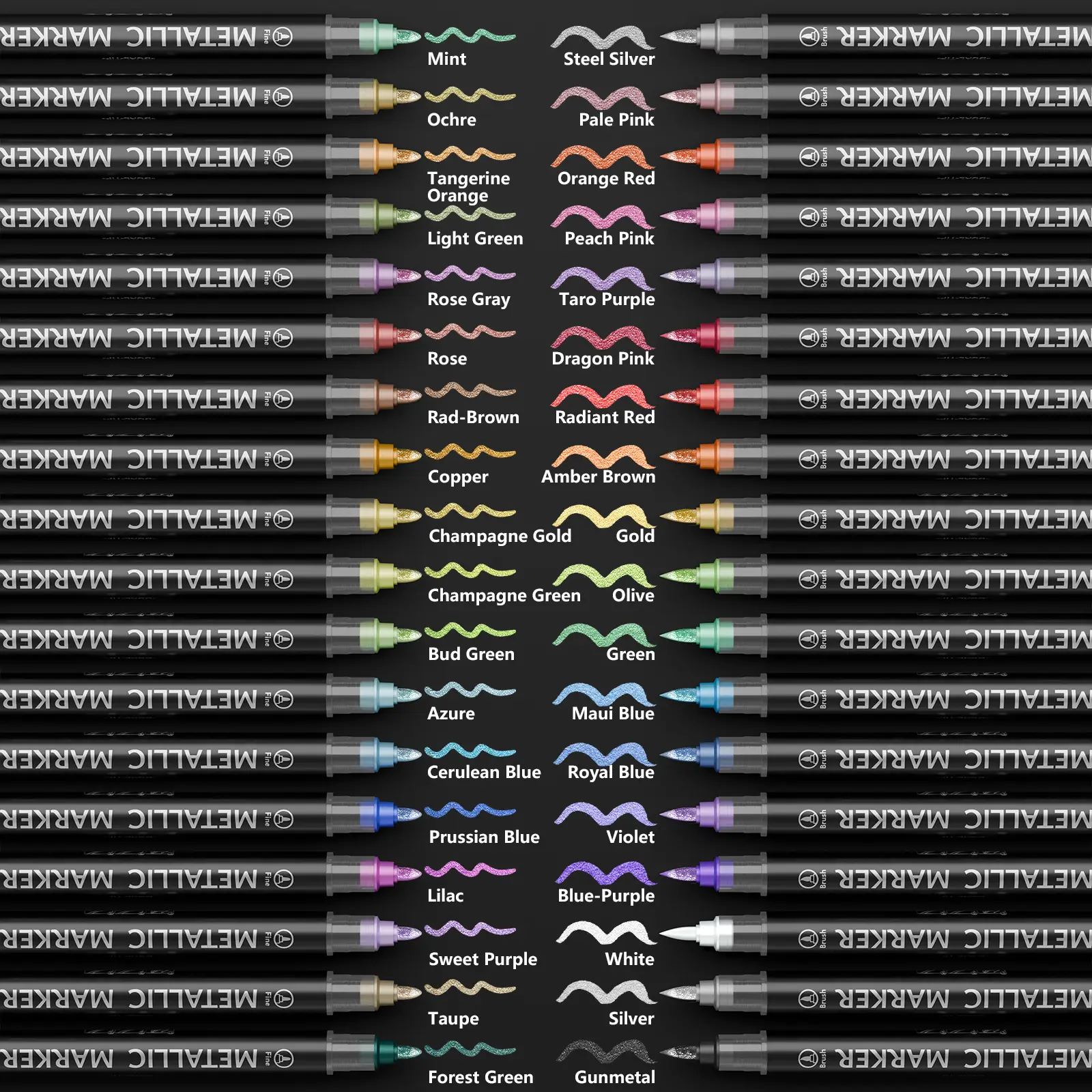 36 colors
