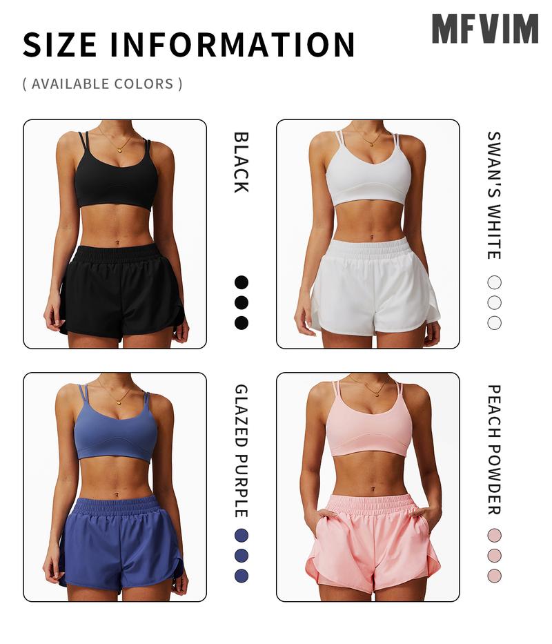 Women's Tennis Set, Two Piece Camisole Sports Underwear Quick Dry Running Fitness Sports Shorts Set, Cycling Gym Workout Yoga Set Activewear Clothing Lightweight Activewear Summer Sportswear Gymwear Sporty Style