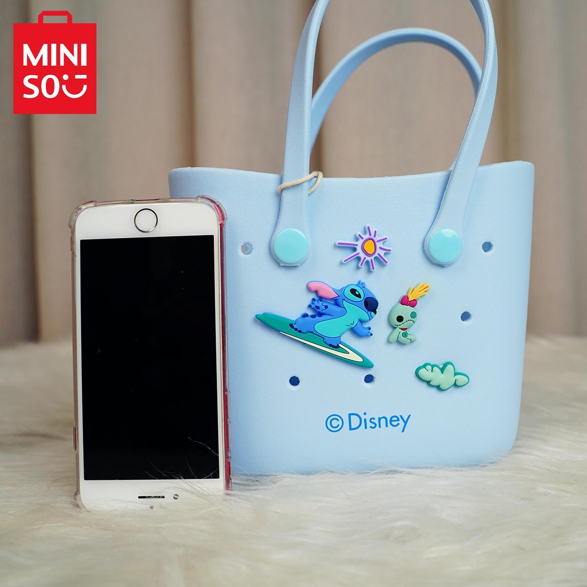 Disney Mini Handbag EVA Material Mini Tote Bag Cute Shoulder Bag Durable Bags For Girls Small Size Strawberry Bear Lucifer Marie Stitch With Handle Cute Hand Bags For Tutorial School Work Easter Baskets